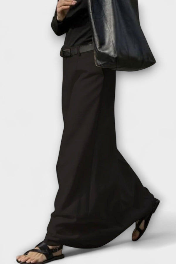 אמה - חצאית קו H עם סגנון עירוני עכשווי