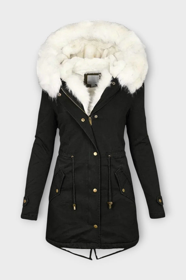 איווארה - מעיל חורף עמיד במים ומצופה פרווה