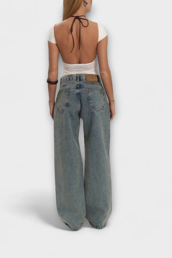 ריין - ג'ינס דנים כחולים טורקיז של טריקסי