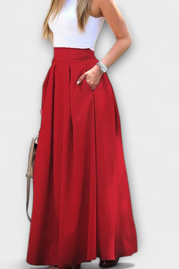 צפירה – חצאית מקסימום אלגנטית עם מותן גבוהה