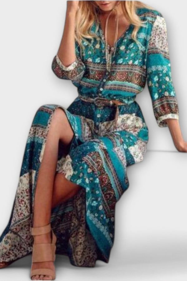 קריבה - שמלת מידי בוהו