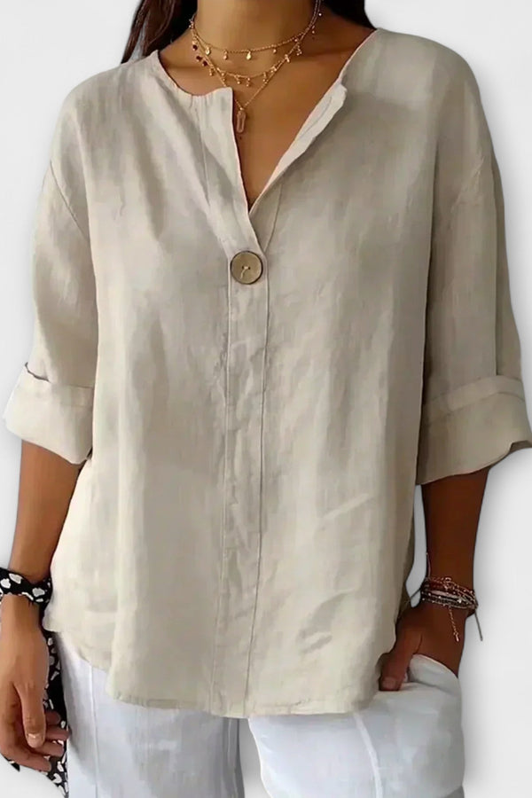 ניקול - חולצה אלגנטית עם צוואר V