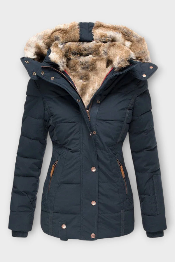 אמינה - מעיל עם ריפוד פרווה נעים