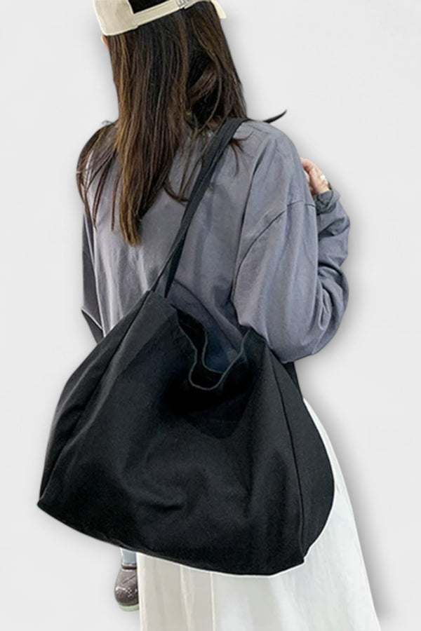 תיק קניות קנבס גדול ואיכותי