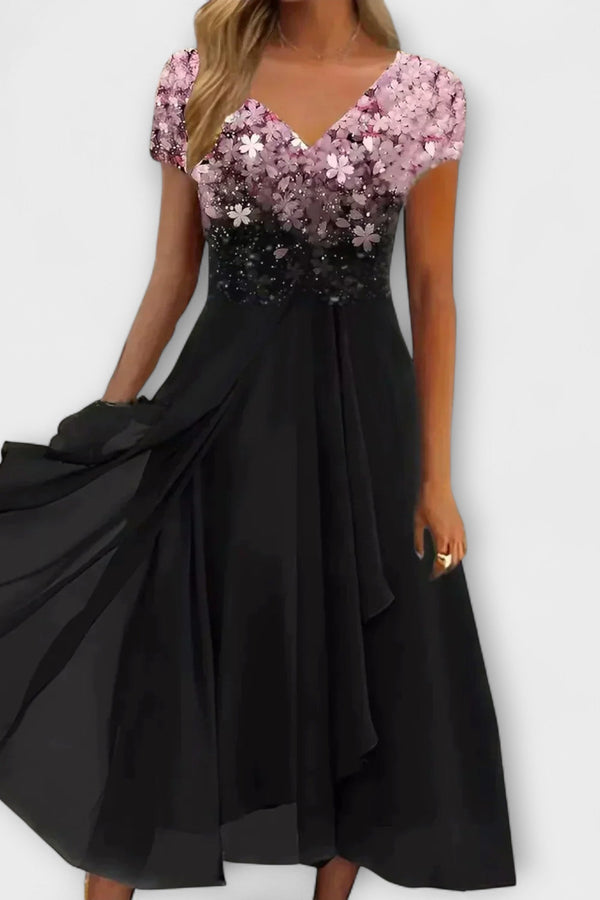 לארה - שמלת מסיבת שיפון לנשים