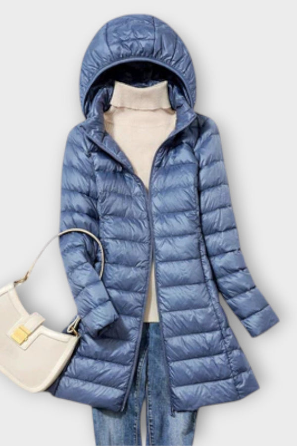 אניקה - מעיל דאון קל מאוד ועמיד במים