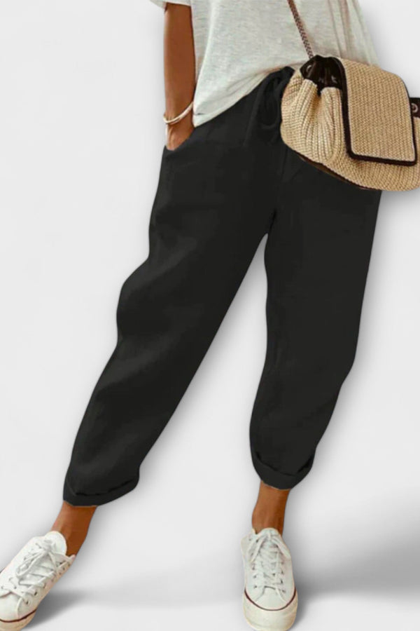 ביבי - מכנסי פשתן אופנתיים וקלילים