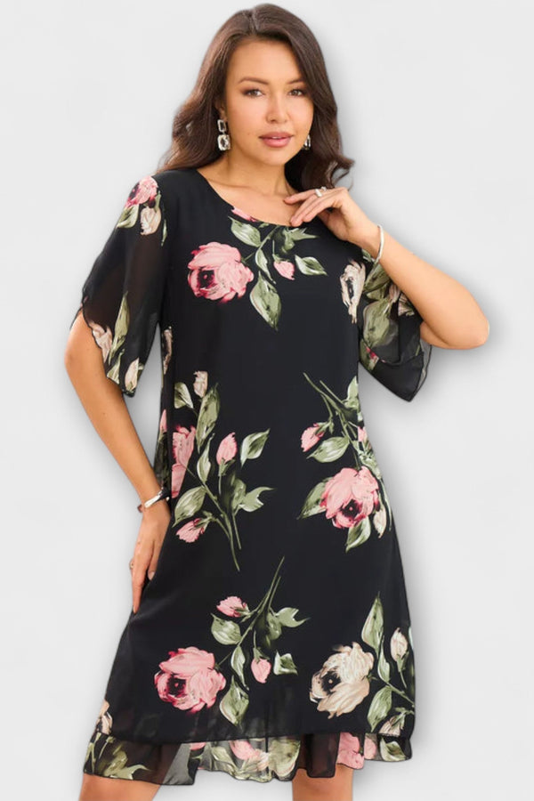 מֵלִין - שמלת שיפון אלגנטית